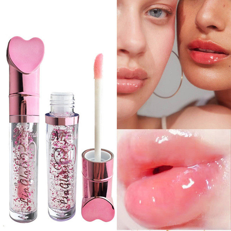 Heart-shaped Lip Gloss