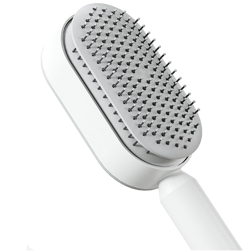 Self-Cleaning Hairbrush