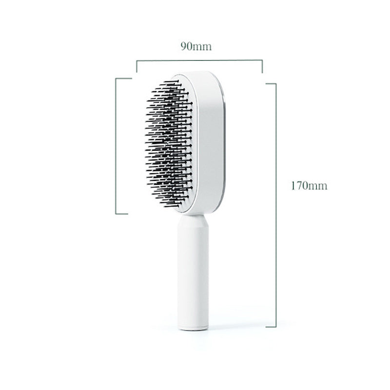 Self-Cleaning Hairbrush