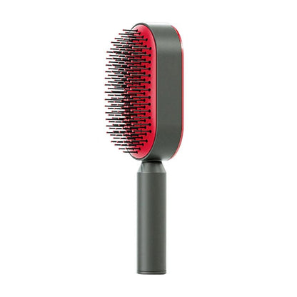 Self-Cleaning Hairbrush