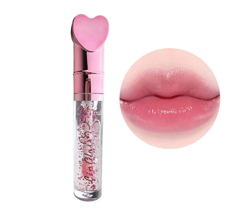 Heart-shaped Lip Gloss