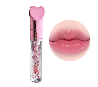 Heart-shaped Lip Gloss